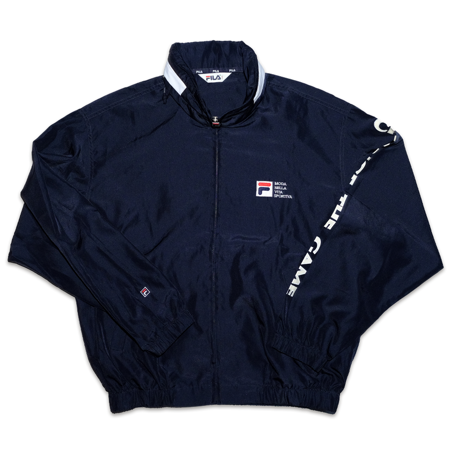 Vintage Fila Trackjacket Medium - Double Double Vintage