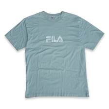 Fila Script Logo T-Shirt Large - Double Double Vintage