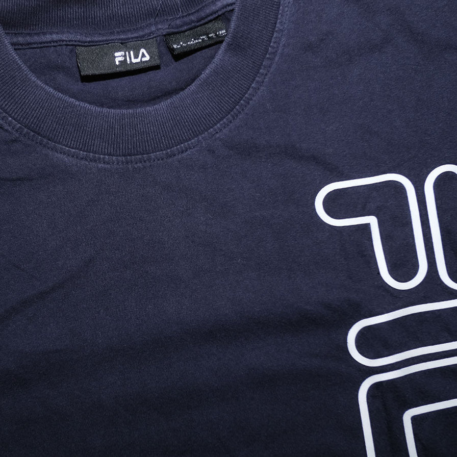 Vintage Fila Logo T-Shirt Medium - Double Double Vintage