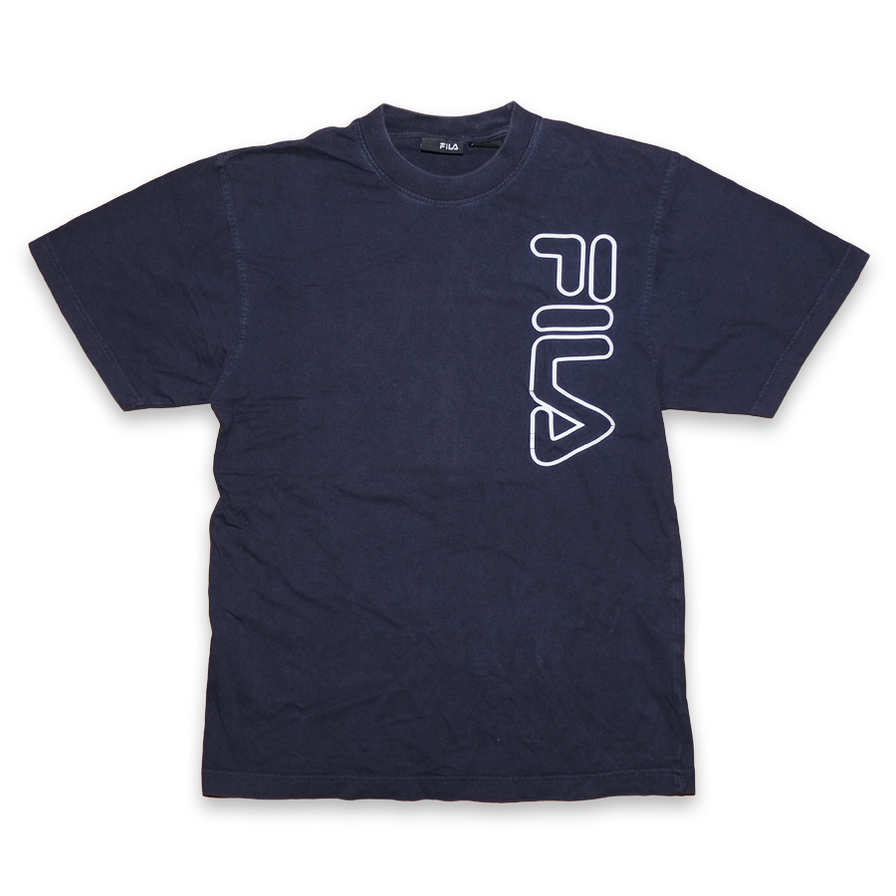 Vintage Fila Logo T-Shirt Medium - Double Double Vintage