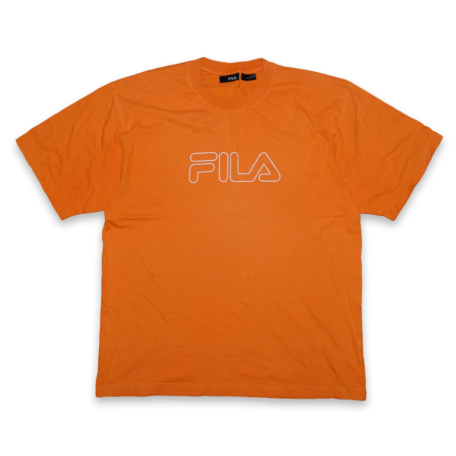 Vintage Fila Logo T-Shirt Large - Double Double Vintage