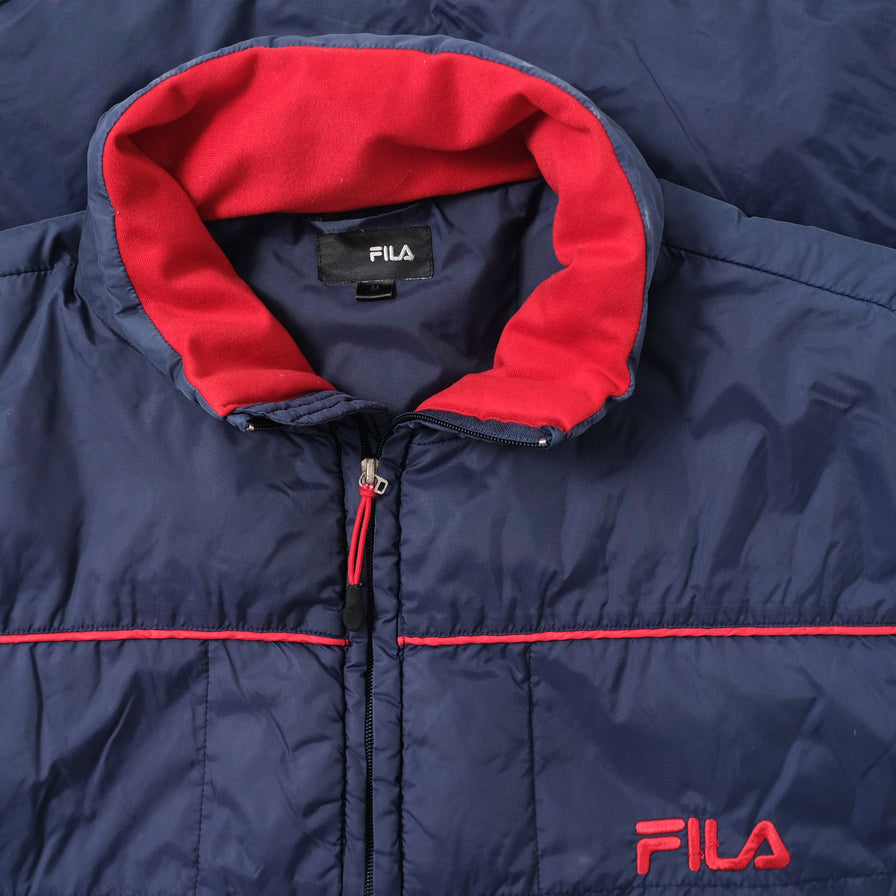 Vintage Fila Puffer Vest XLarge
