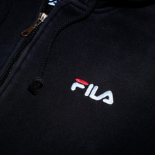 Vintage Fila Zip Hoodie Small - Double Double Vintage