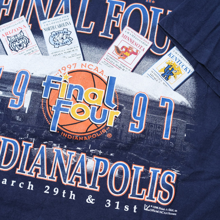 Vintage 1996 NCAA Final Four T-Shirt XLarge