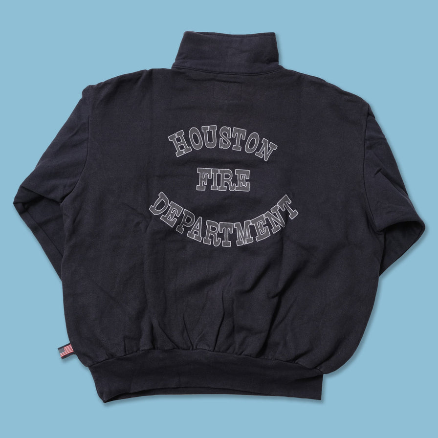 Vintage Houston Fire Department Sweater Medium / Large
