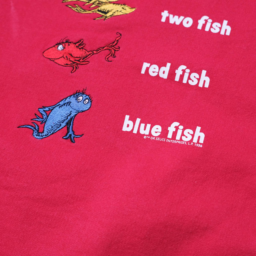 Vintage 1996 one fish two fish... Sweater Medium / Large