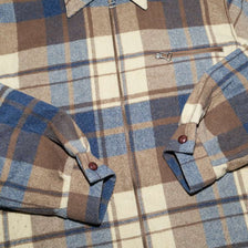 Vintage Flannell Zip Shirt Large