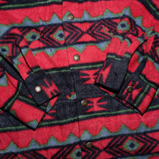 Vintage Pattern Fleece Shirt XLarge