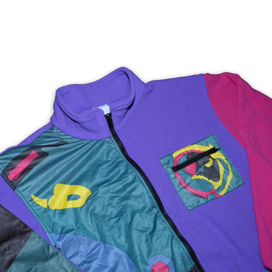 Vintage Fleece Jacket Medium / Large - Double Double Vintage