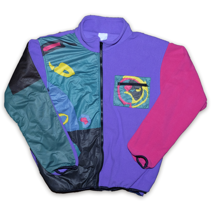 Vintage Fleece Jacket Medium / Large - Double Double Vintage