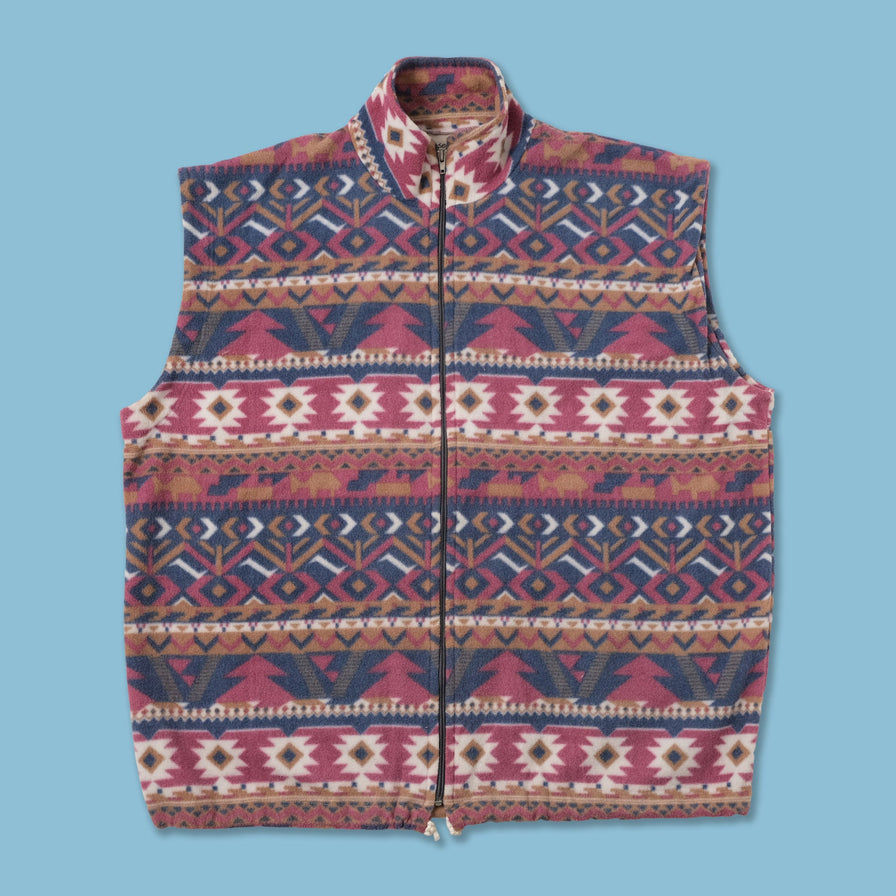Vintage Fleece Vest XLarge