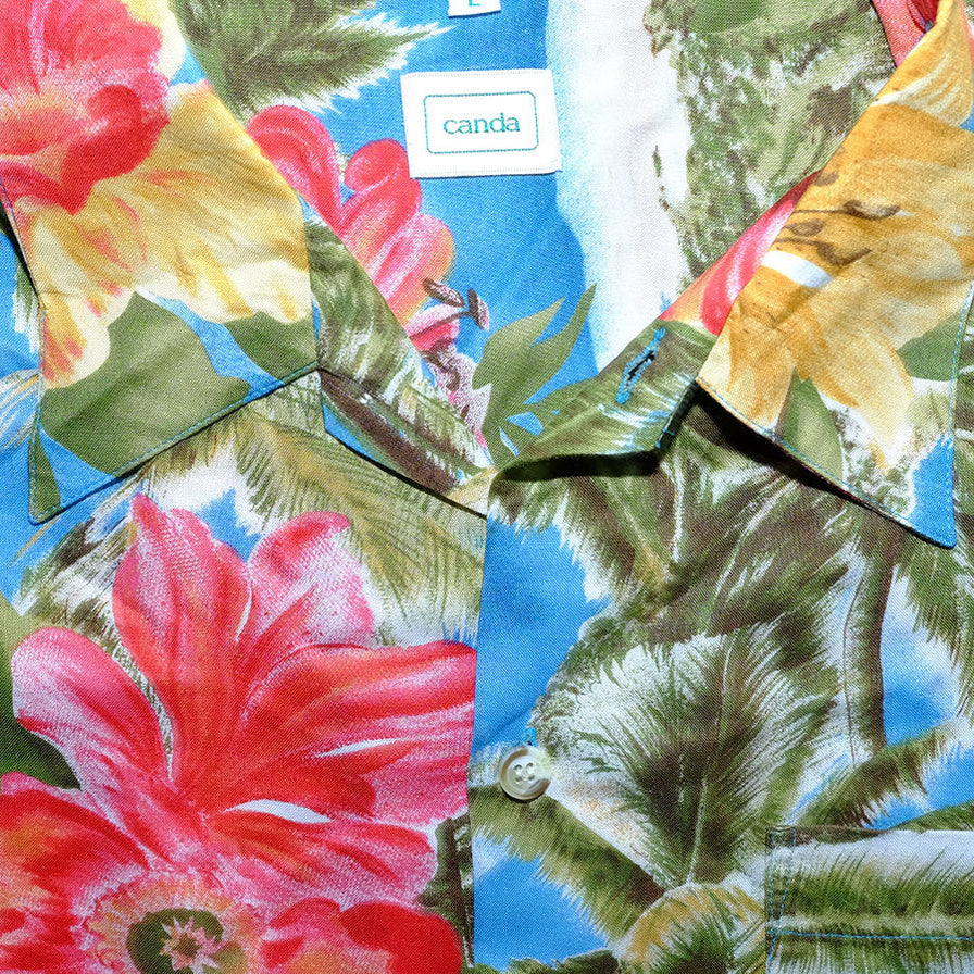 Vintage Floral Shirt XLarge - Double Double Vintage