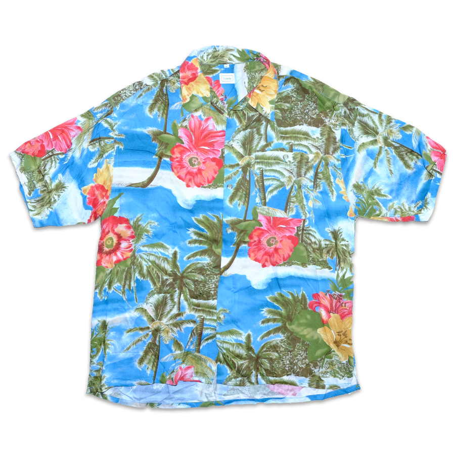 Vintage Floral Shirt XLarge - Double Double Vintage
