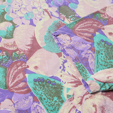 Vintage Grapes Pattern T-Shirt Small