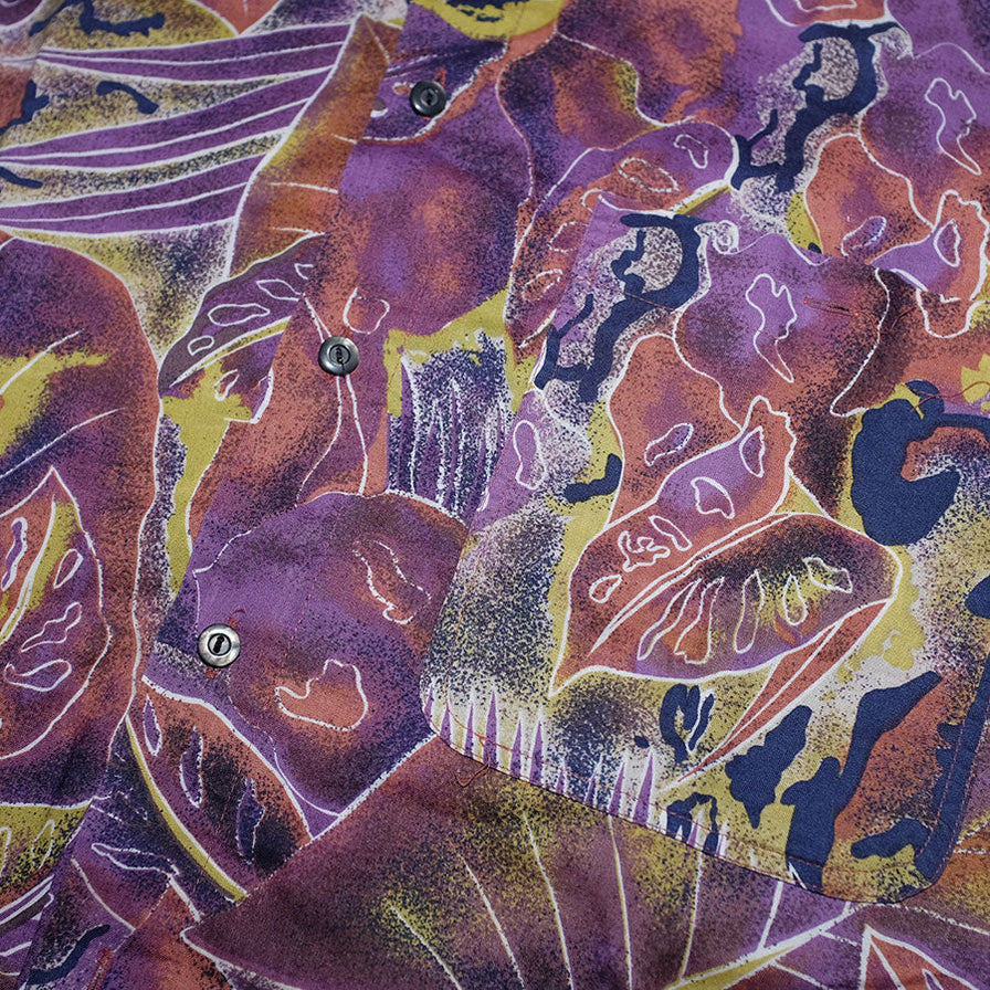 Vintage Floral Shirt Large - Double Double Vintage