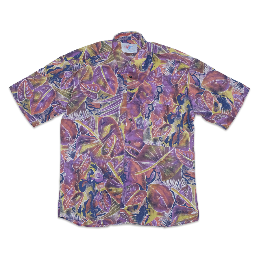 Vintage Floral Shirt Large - Double Double Vintage