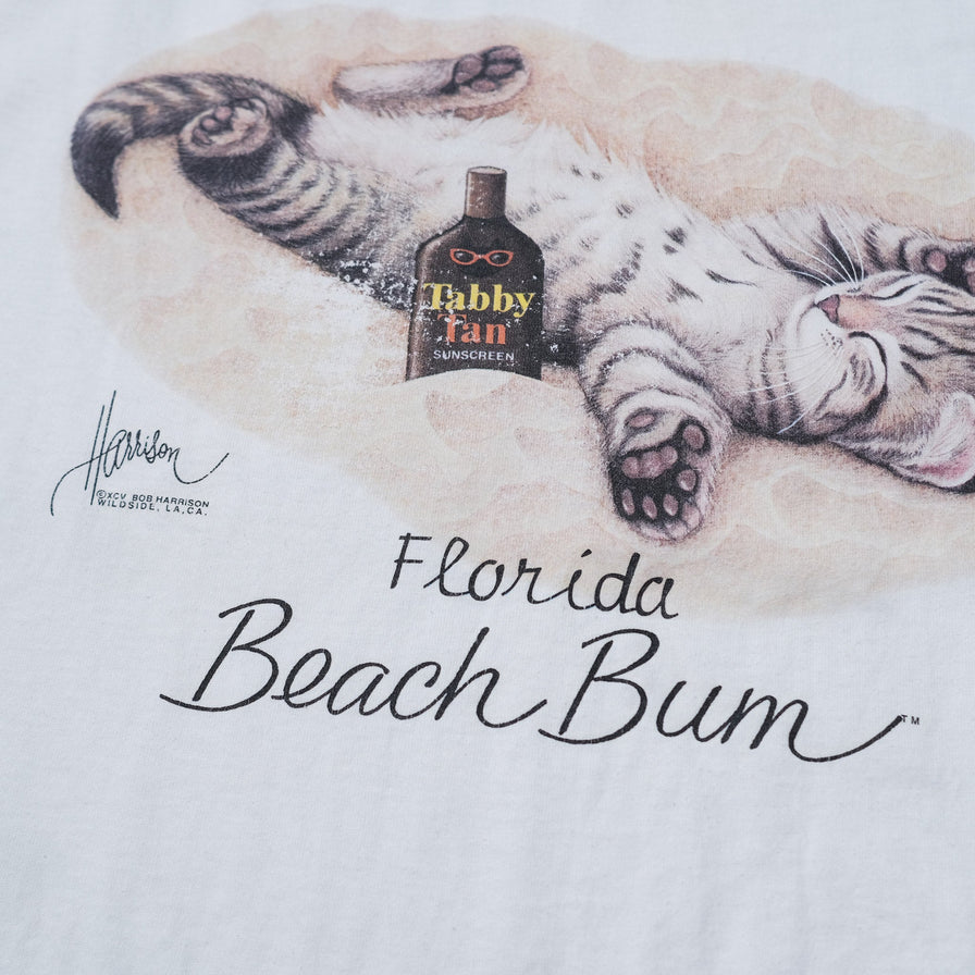 Vintage Florida Beach Bum T-Shirt XLarge