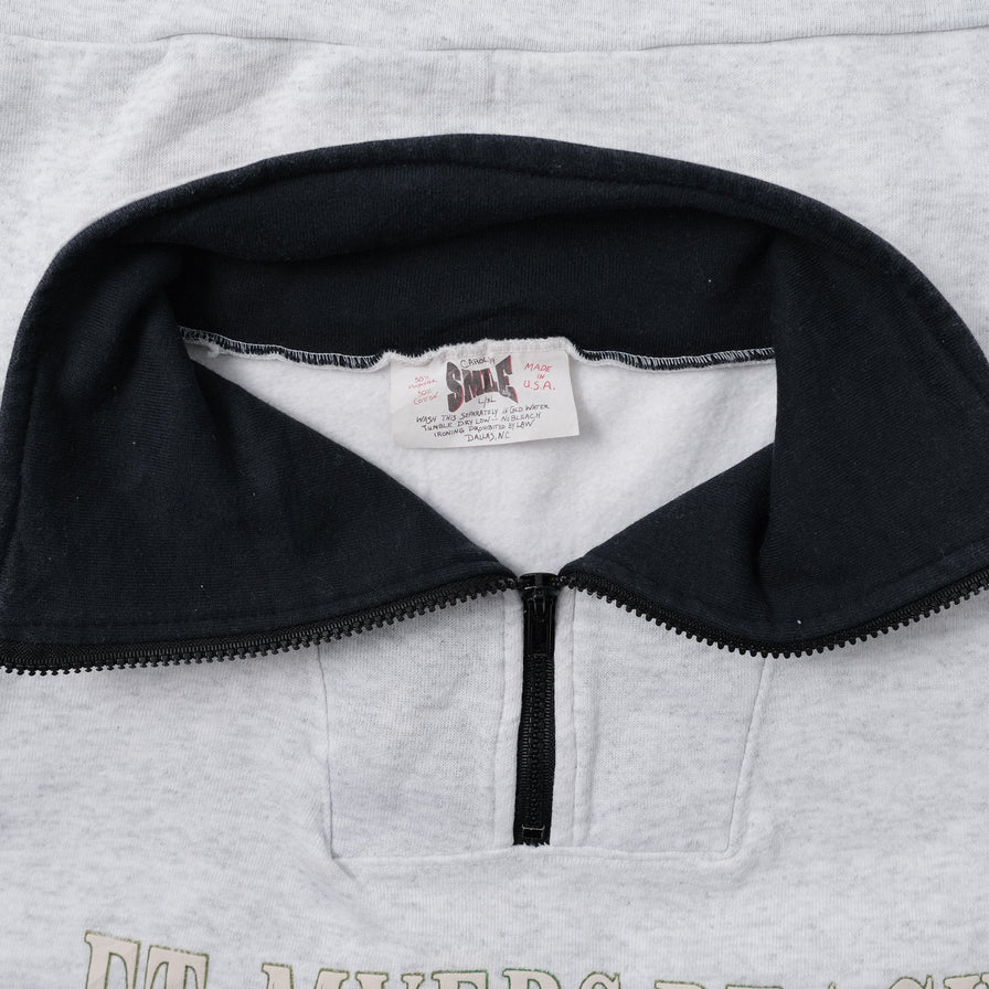 Vintage Ft. Myers Beach Q-Zip Sweater Medium