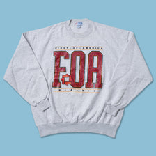 Vintage First Of America Sweater XLarge