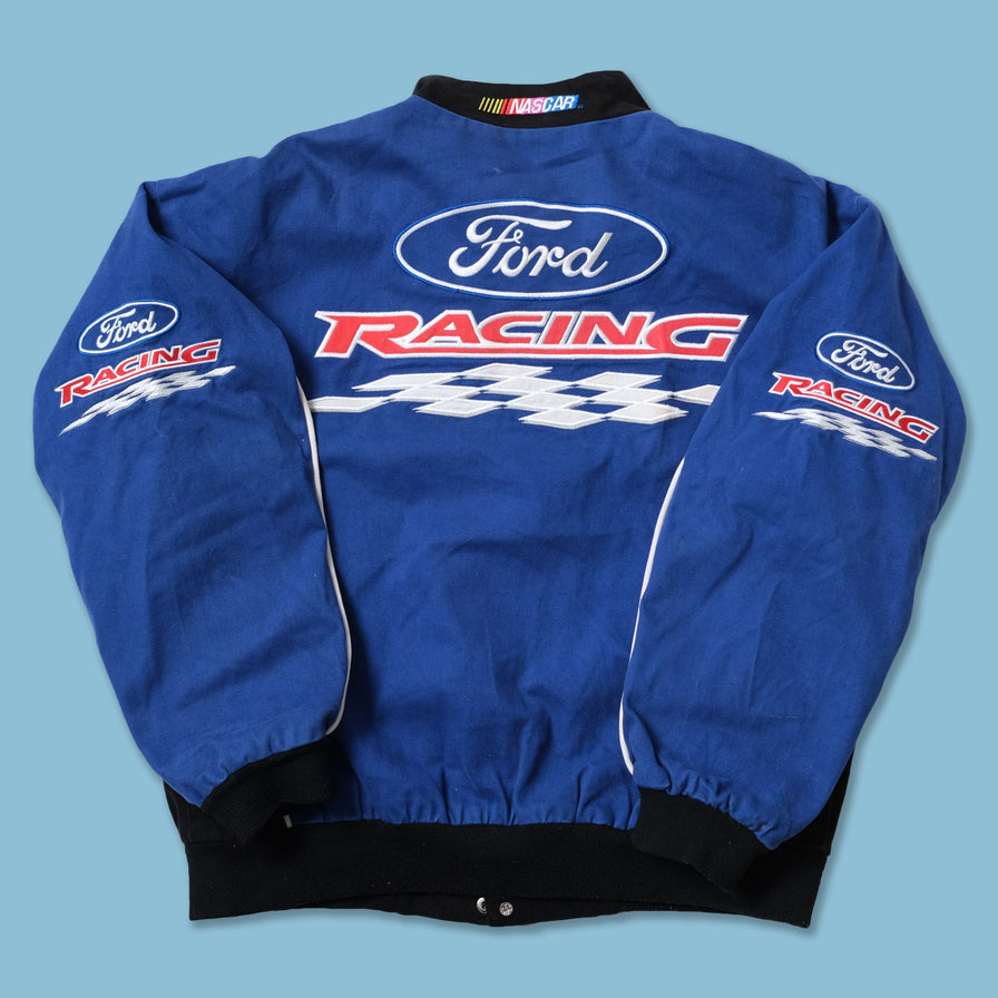 Vintage Nascar Ford Racing Jacket Large