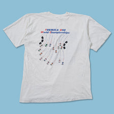 Vintage 1992 Mansell Formula 1 T-Shirt Large
