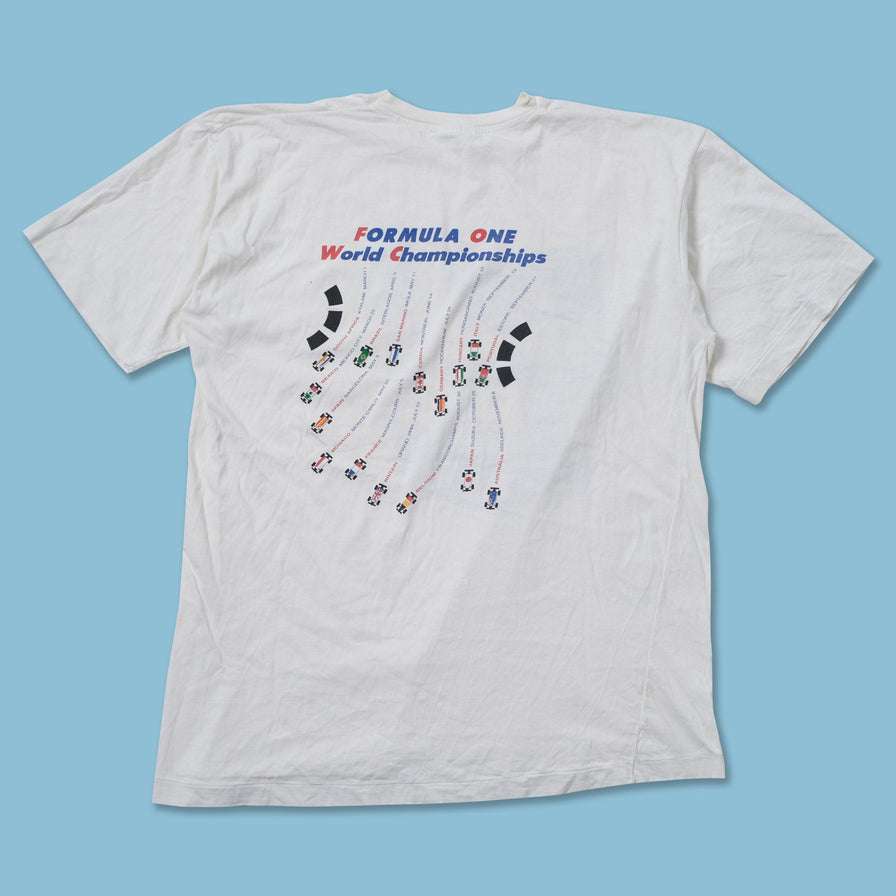 Vintage 1992 Mansell Formula 1 T-Shirt Large