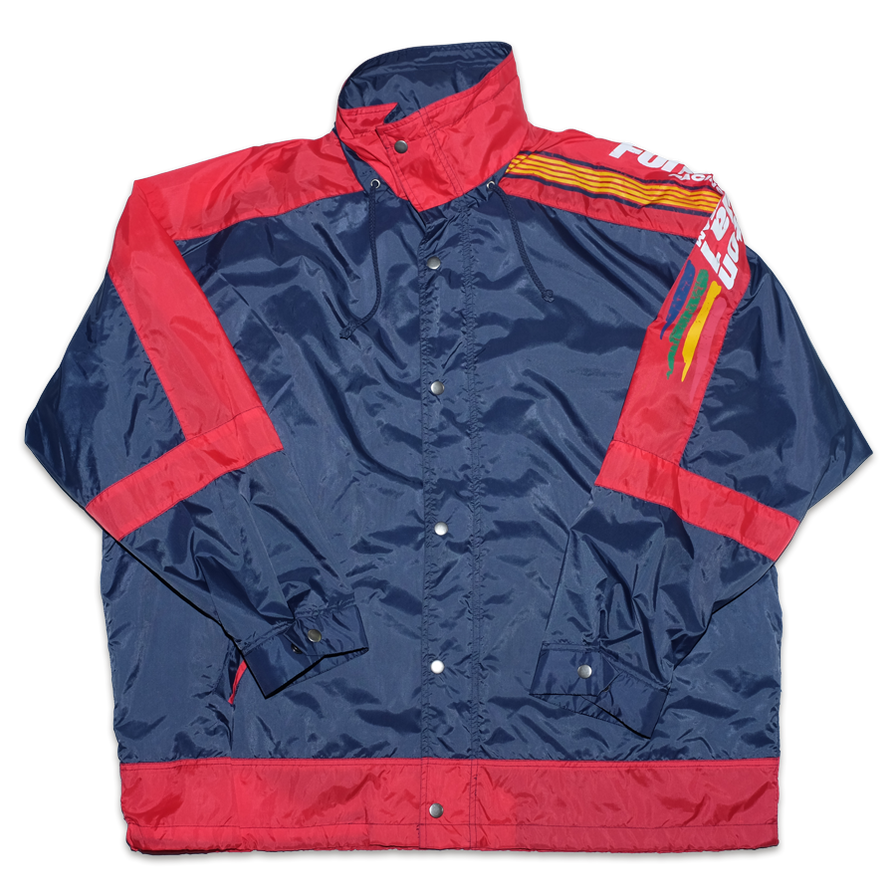 Vintage Benetton Formula 1 Rainjacket XLarge - Double Double Vintage