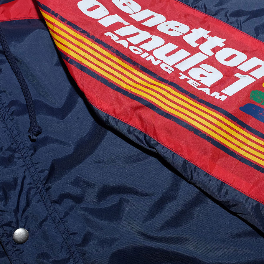 Vintage Benetton Formula 1 Rainjacket XLarge - Double Double Vintage