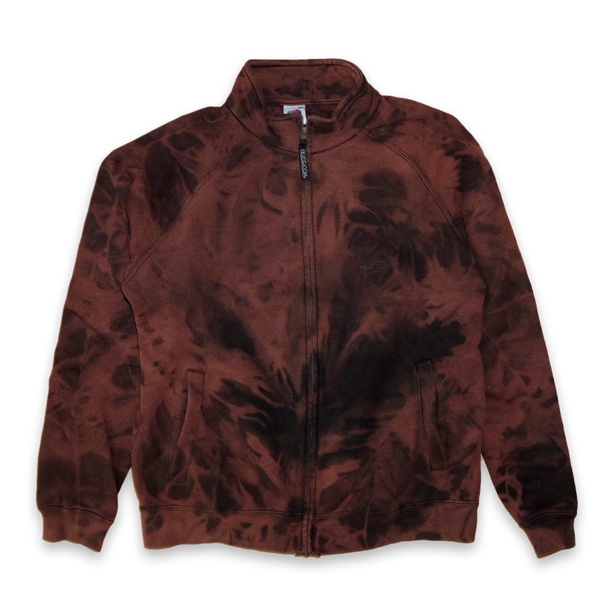 Fruit Of The Loom Zip Jacket Medium - Double Double Vintage