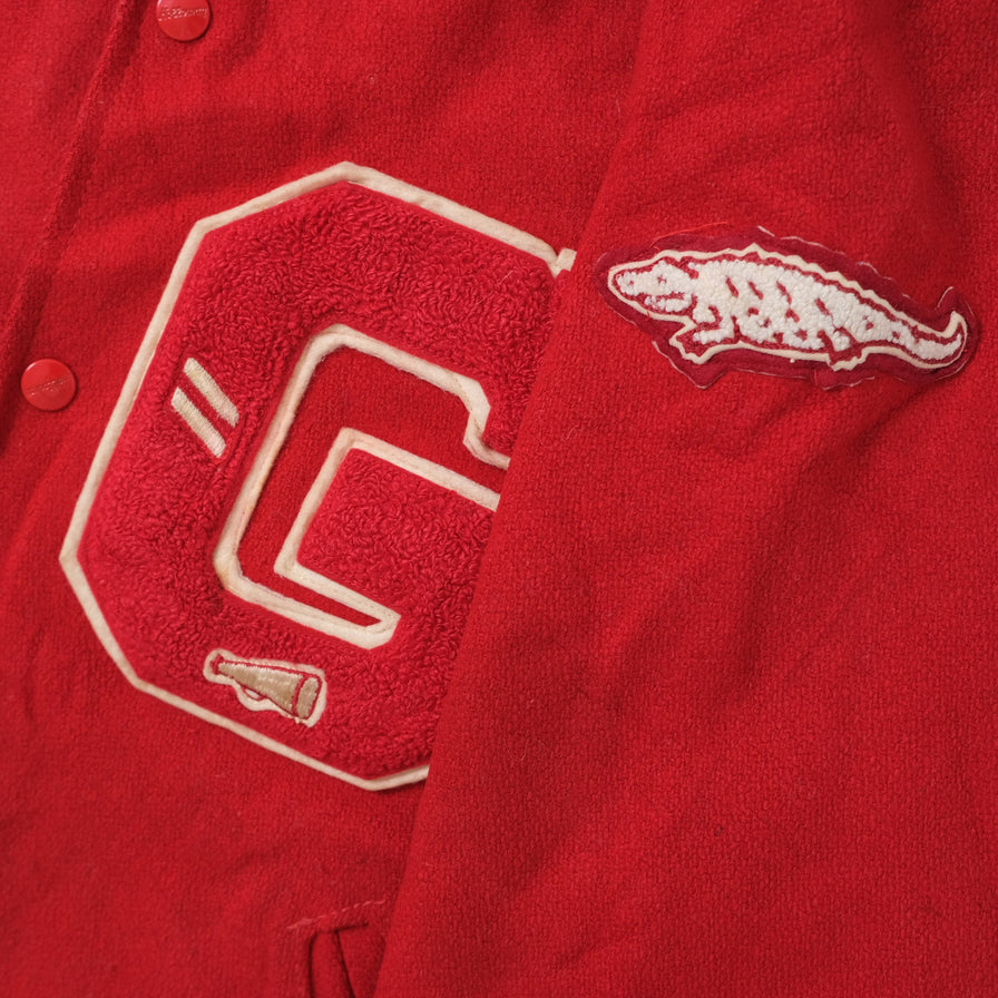 Vintage College Wool Jacket Medium