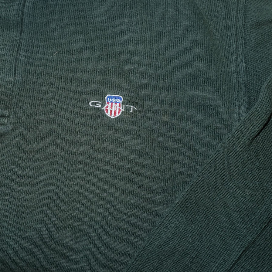 Vintage Gant Long Polo Medium - Double Double Vintage