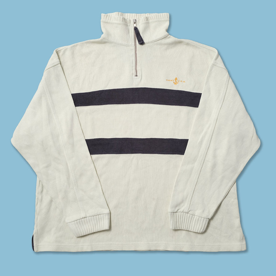 Vintage Gant Q-Zip Sweater Large