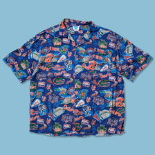 Vintage Florida Gators Pattern Shirt XLarge