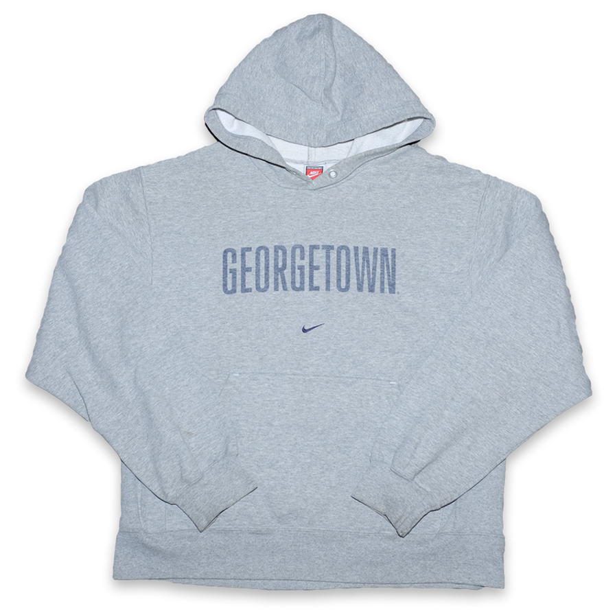 Vintage Nike Georgetown Hoody Large - Double Double Vintage