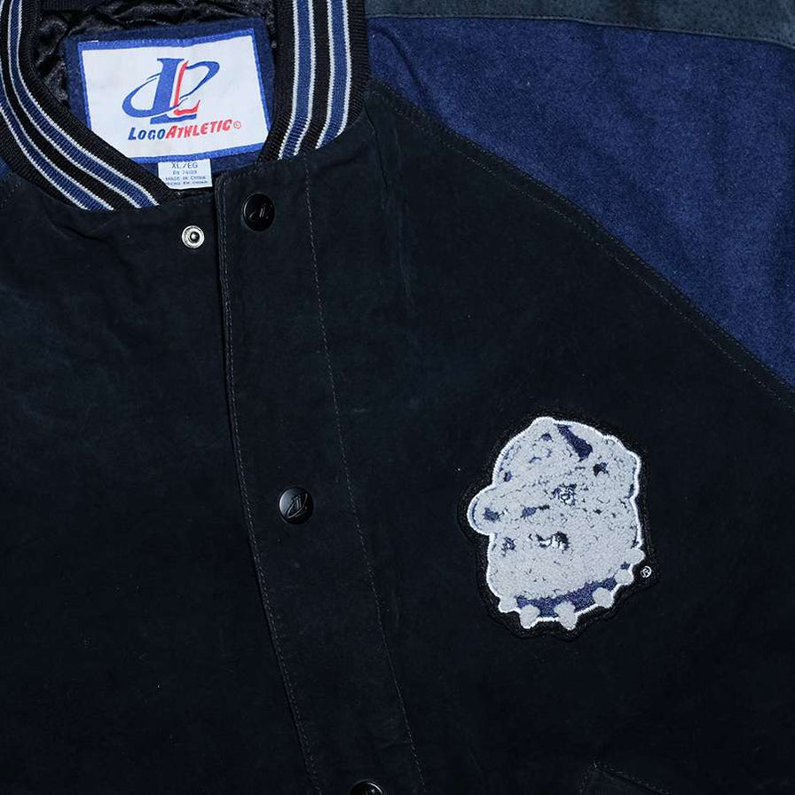 Vintage Georgetown Hoyas Velour Bomber Jacket XLarge