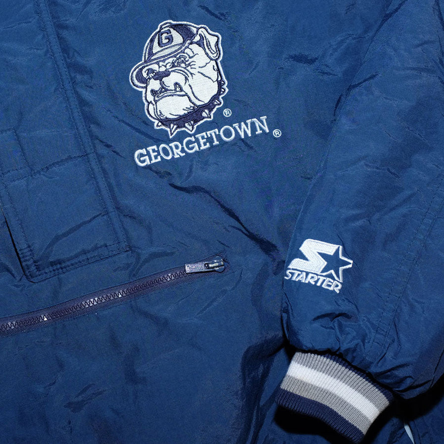 Vintage Starter Georgetown Hoyas Anorak Large - Double Double Vintage