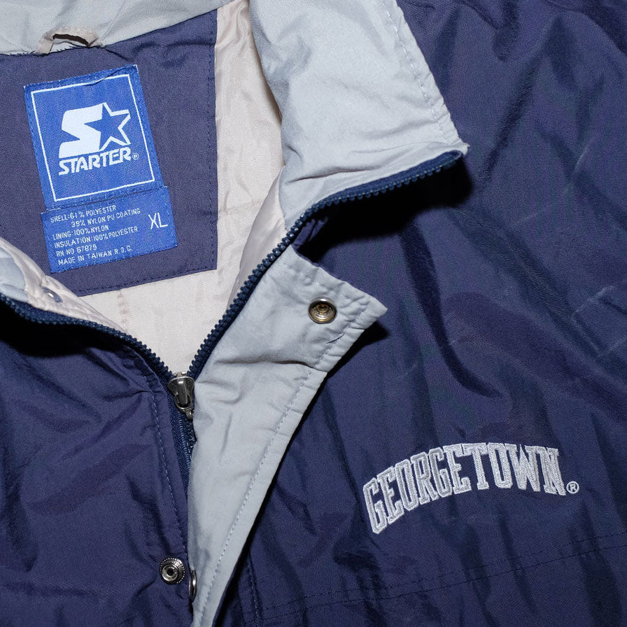 Vintage Starter Georgetown Hoyas Jacket XLarge - Double Double Vintage