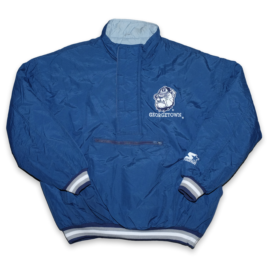 Vintage Starter Georgetown Hoyas Anorak Large - Double Double Vintage