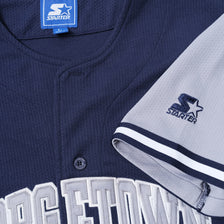 Vintage Starter Georgetown Hoyas Baseball Jersey Large / XLarge