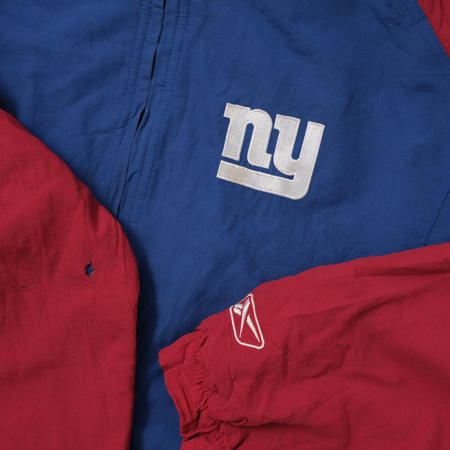 Vintage Reebok New York Giants Light Jacket XLarge