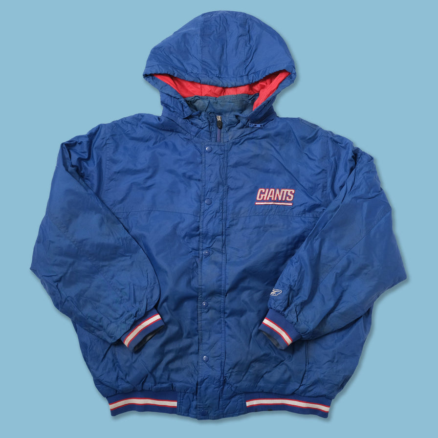 Vintage Reebok New York Giants Padded Jacket XLarge