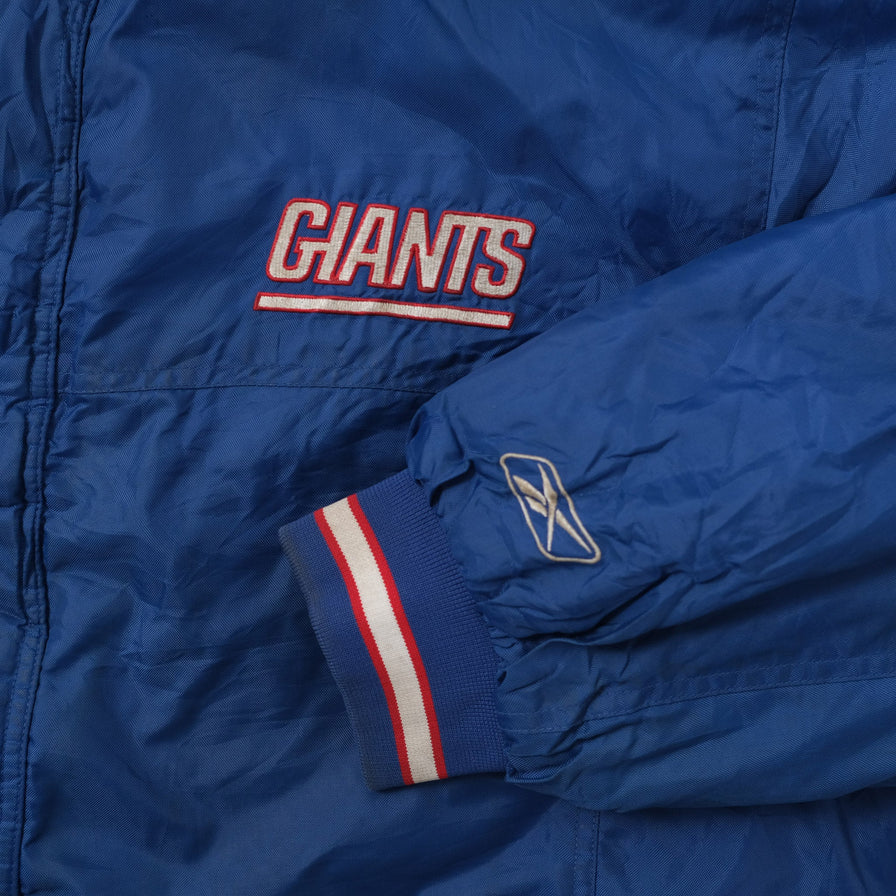 Vintage Reebok New York Giants Padded Jacket XLarge