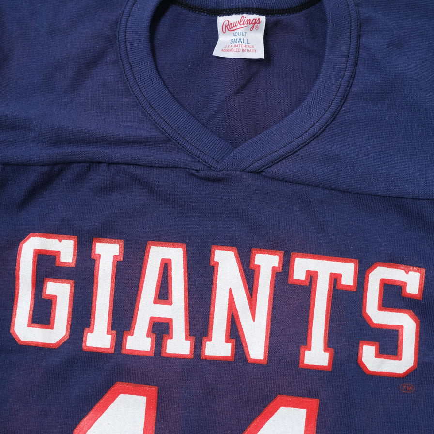 Vintage Deadstock New York Giants V-Neck T-Shirt Small