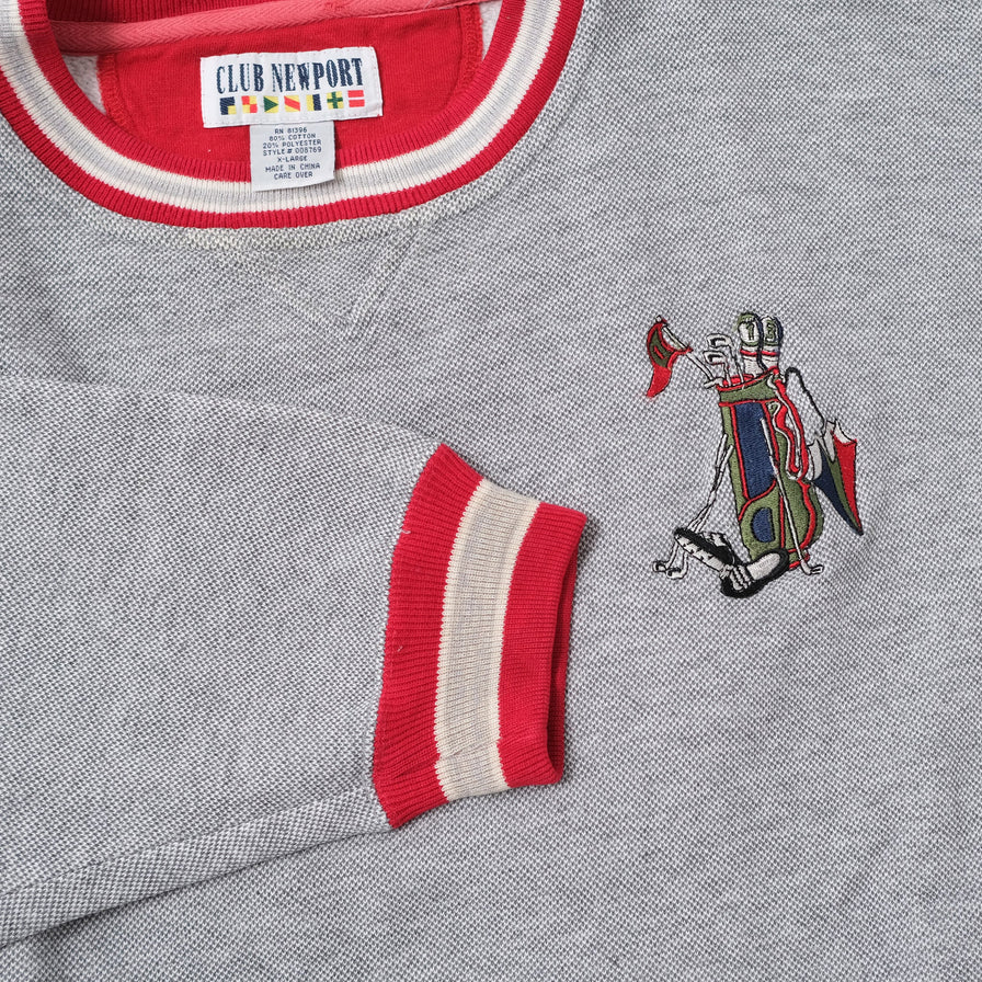 Vintage Golf Sweater XLarge