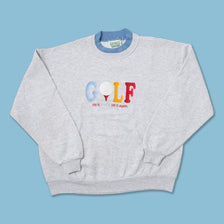 Vintage Golf Sweater Large