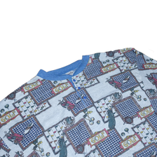 Vintage Golf Pattern Longsleeve XLarge - Double Double Vintage