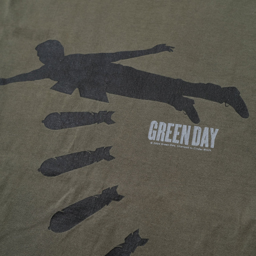 Vintage 2004 Greenday T-Shirt Large