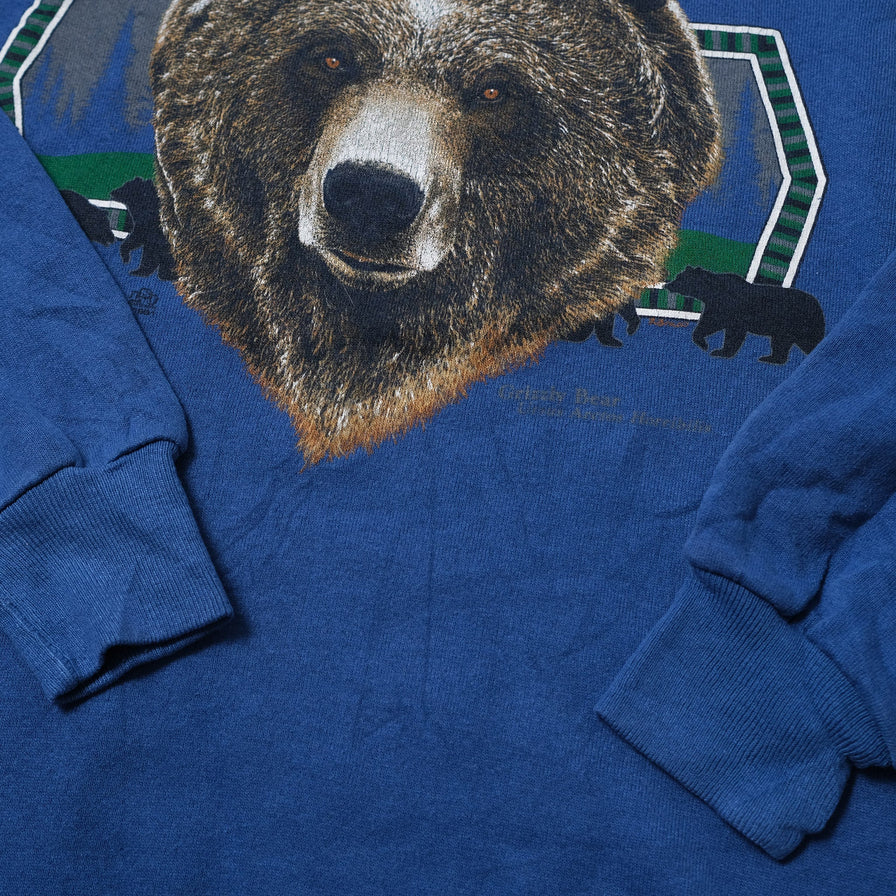 Vintage Grizzly Bear Sweater Medium / Large