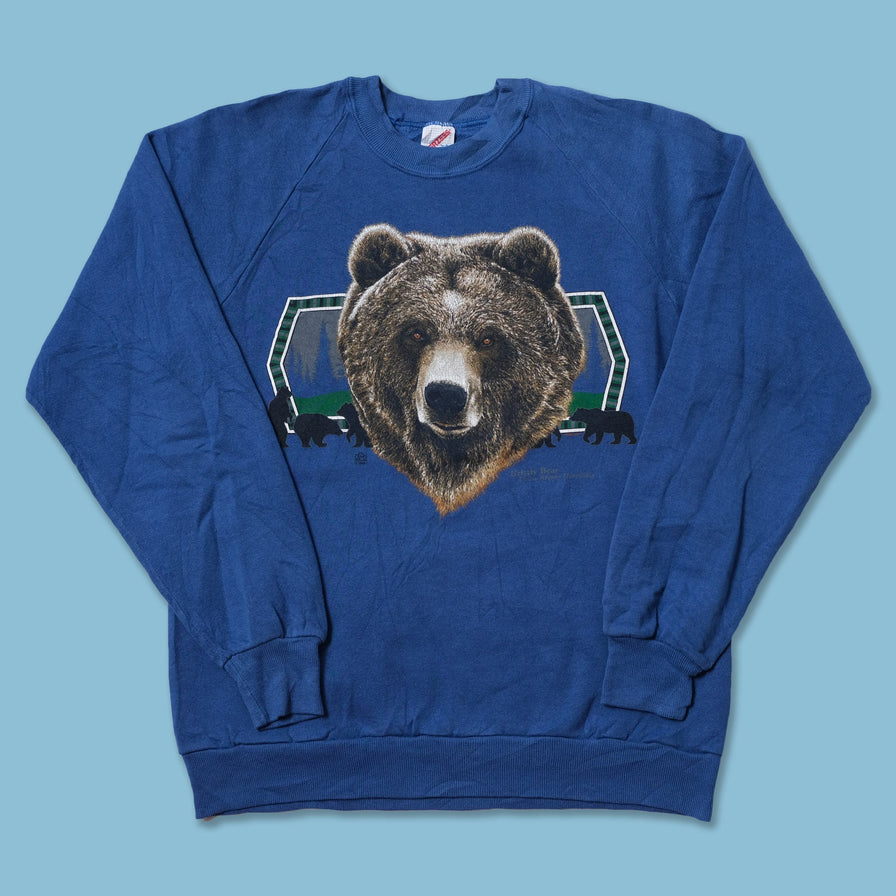 Vintage Grizzly Bear Sweater Medium / Large