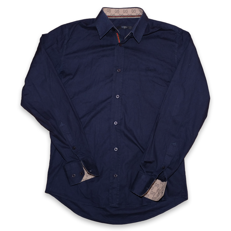 Gucci Button Up Shirt Small - Double Double Vintage